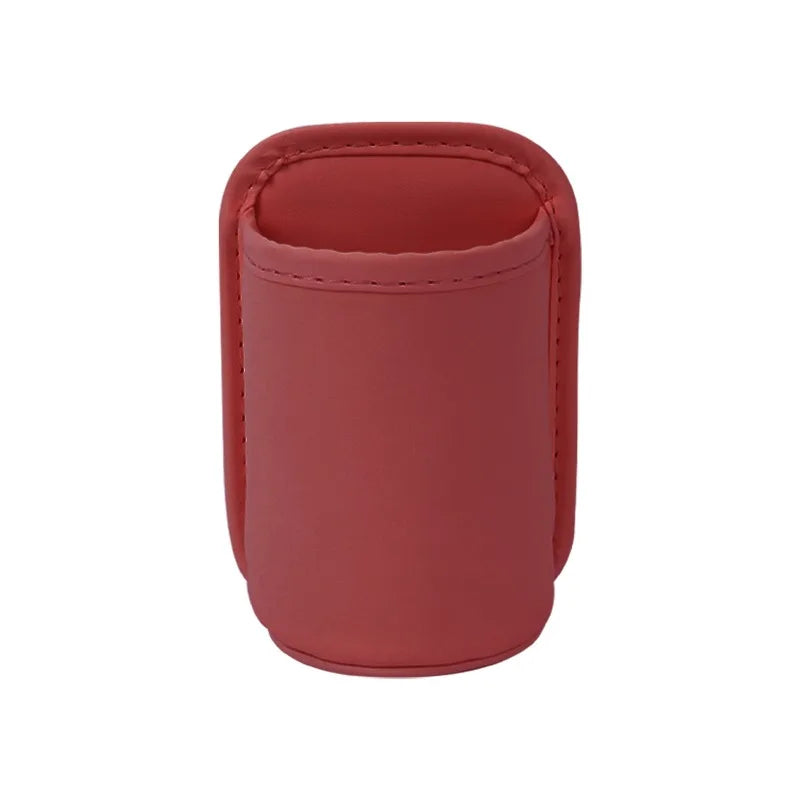 Universal Car Door Cup Holder & Seat Back Organizer – PU Car Seat Organizer Richie's red 1pc