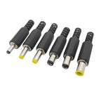 DC Power Male Plug Solder Connector 3.5–6.5mm | 5 or 10 Pack DC Power Connector Richie's