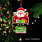 Christmas Wind Chime Bell DIY Door & Window Hanging Decor Christmas Wind Chime Richie's C