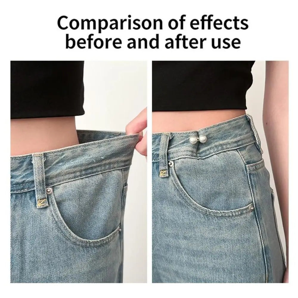 Rhinestone Adjustable Waist Buckle – Detachable Jean Clasp Waist Buckle Clasp Richie's