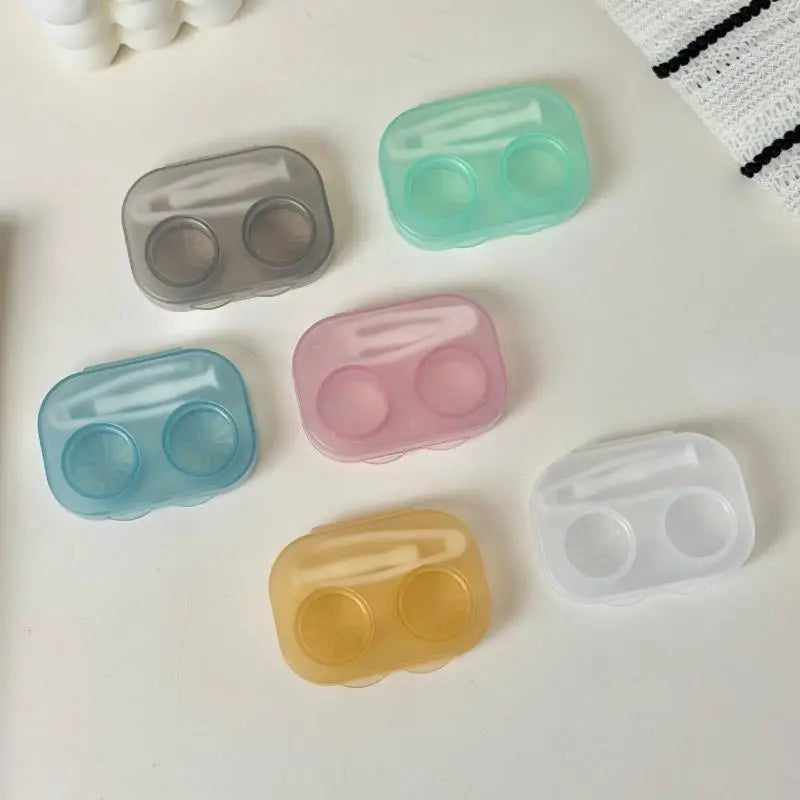 Contact Lens Case with Tweezers – Dustproof Travel Organizer Contact Lens Case Richie's