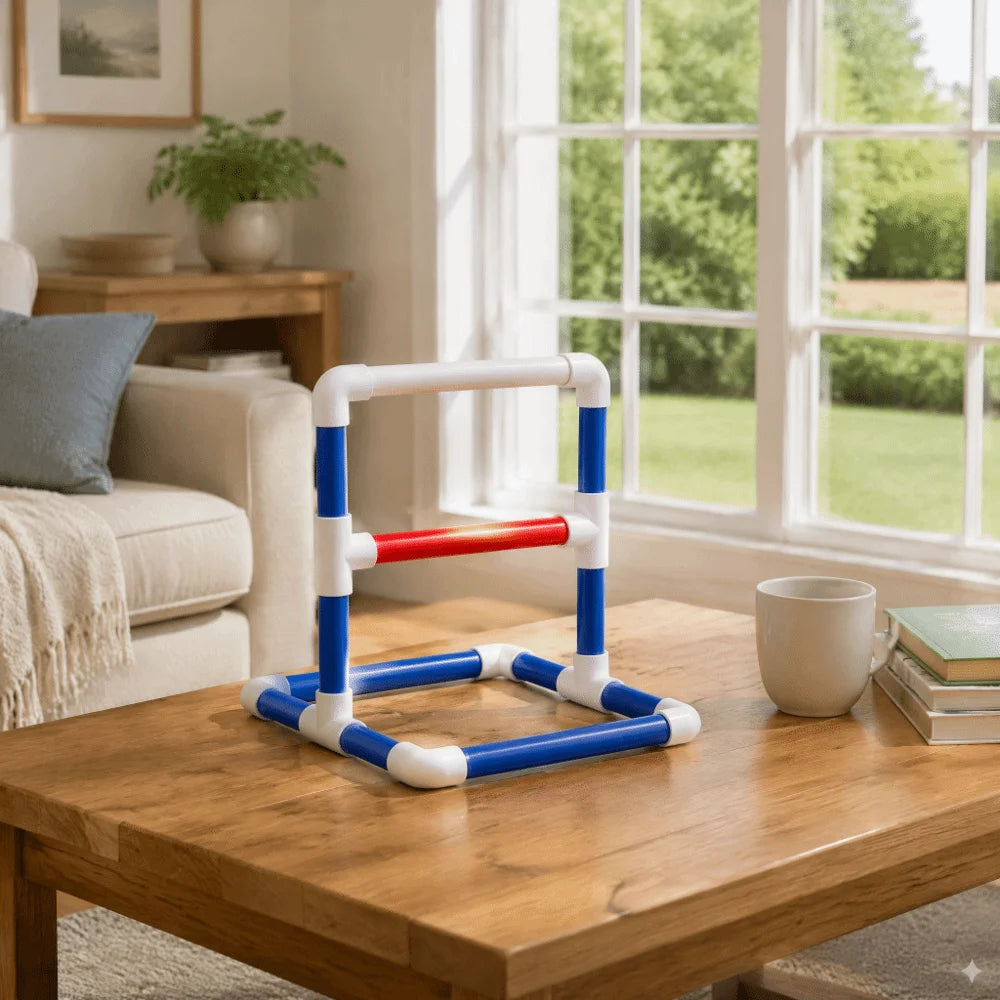 Tabletop Parrot Play Stand – PVC Bird Playground with Perch Bird Play Stand Richie's