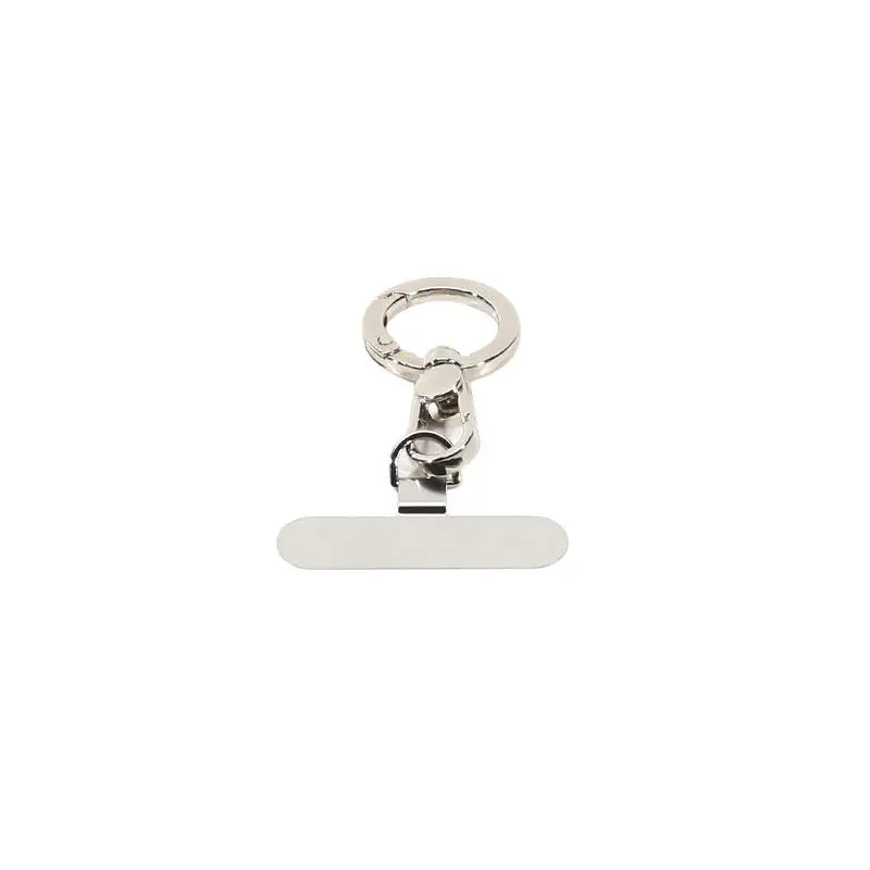 Rotatable Metal Phone Lanyard Clip – Stainless Steel Hook Phone Lanyard Clip Richie's silver