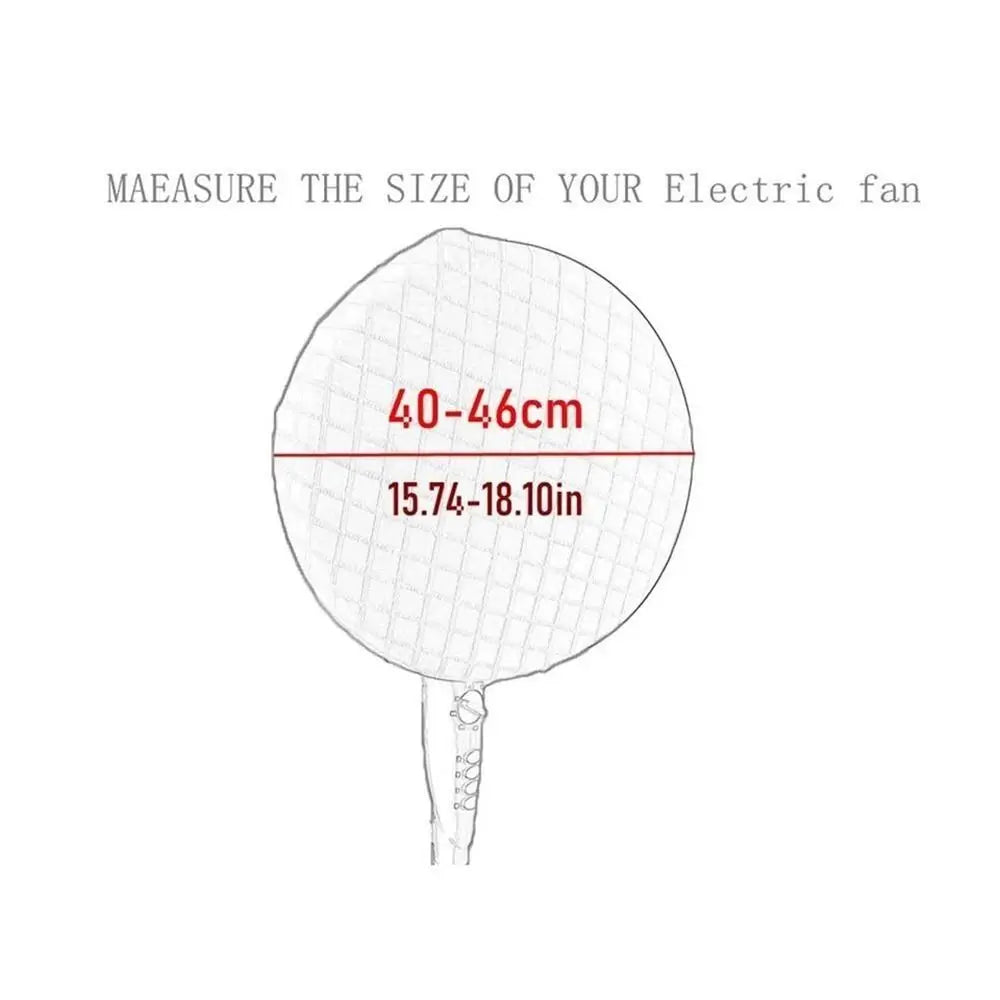 Elastic Fan Dust Cover – Universal Round Half-Wrap 40–46cm Fan Dust Cover Richie's