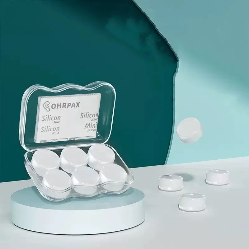 Soft Silicone Gel Earplugs – Reusable, Waterproof, Noise Cancelling Silicone Earplugs Richie's