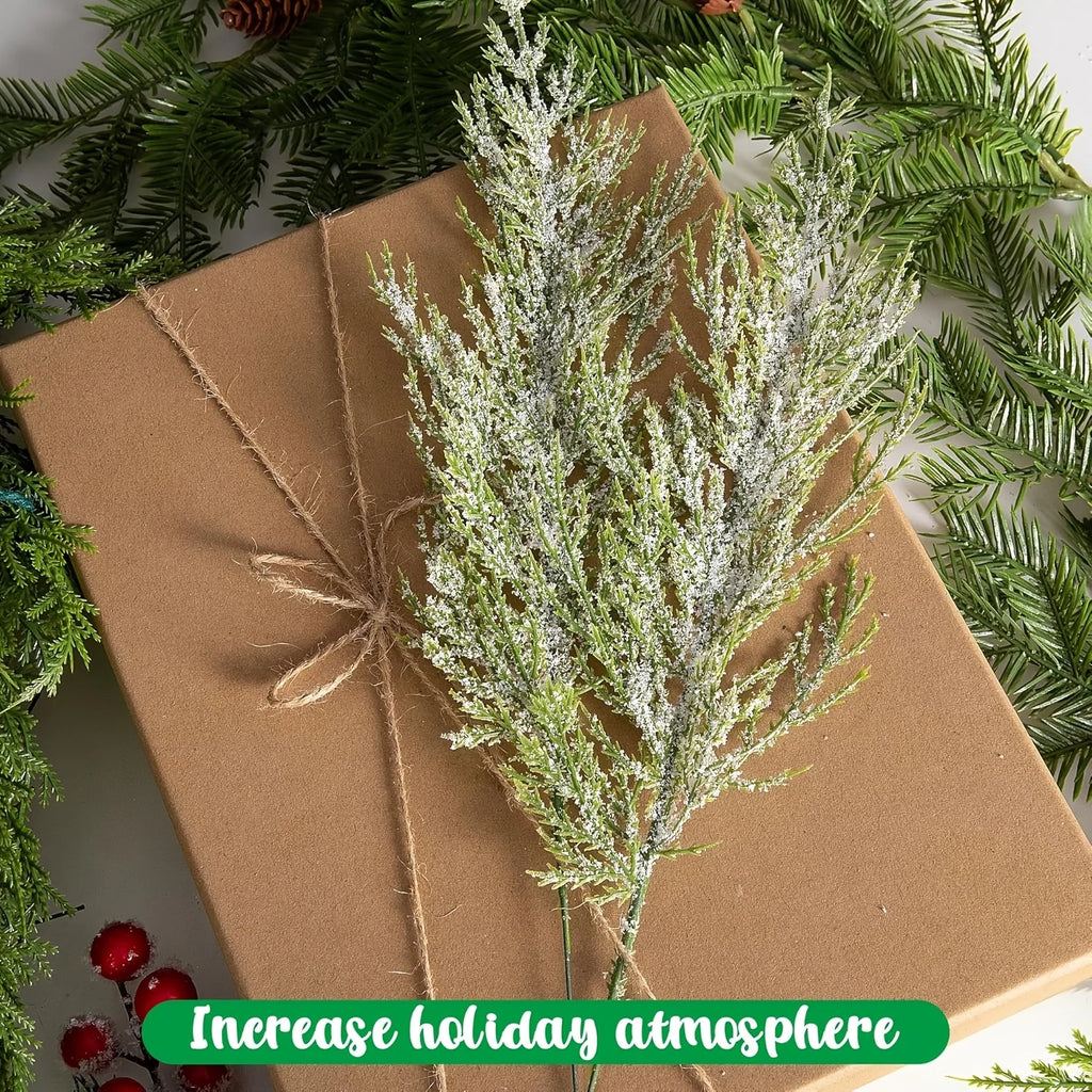 5pcs Artificial Pine Branch Picks – Christmas Wreath & Craft Christmas Craft Picks Richie's