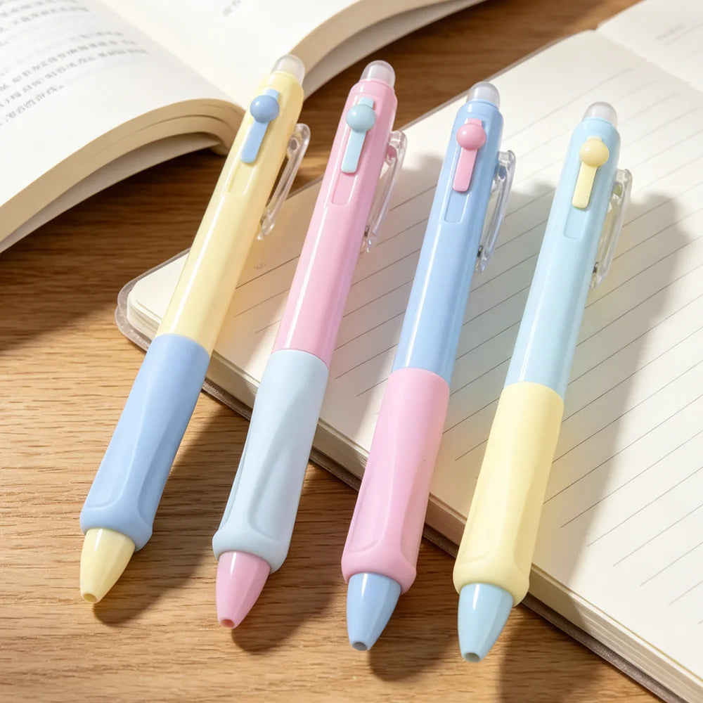 Erasable Gel Pens 4-Pack Pastel Retractable 0.5mm for Students Erasable Gel Pens Richie's