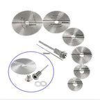 7Pcs HSS Circular Saw Blades 1/8" Shank – Rotary Tool Discs Rotary Tool Blades Richie's