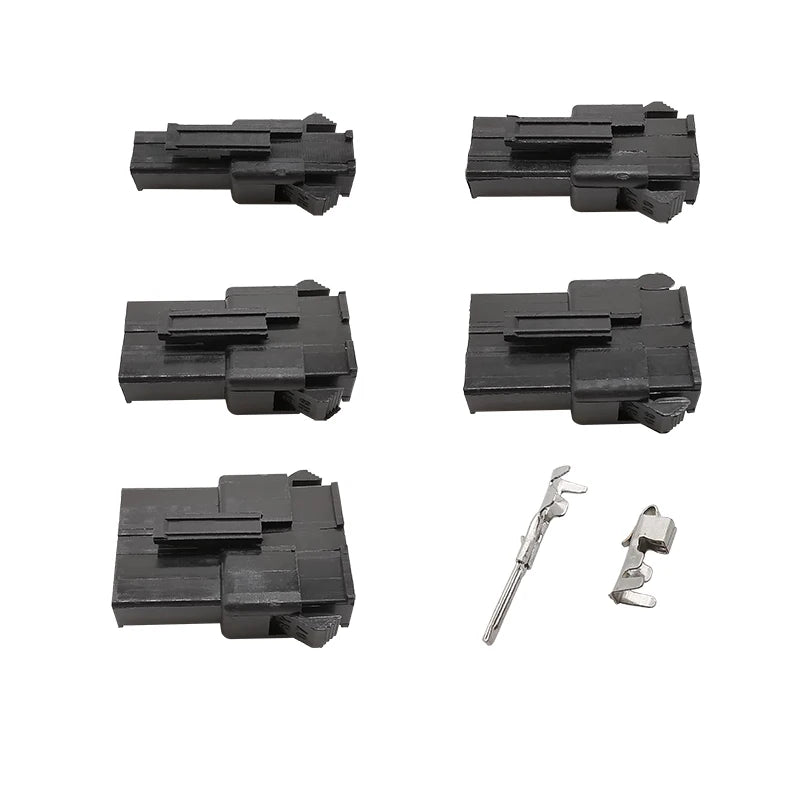 JST SM 2.54mm Connector 2–8 Pin Male Female Crimp Housing Wire Connector Housing Richie's
