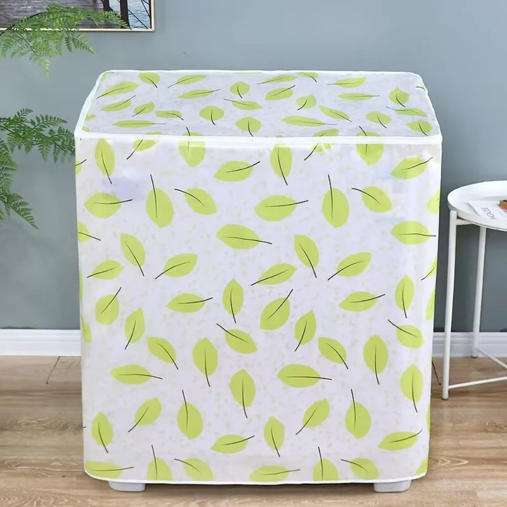 Semi-Automatic Washing Machine Cover – Waterproof & Dustproof Appliance Cover Richie's Leaves