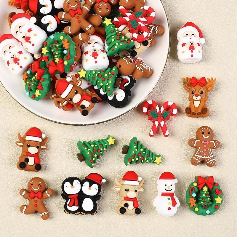 10 Pcs 3D Gel Bead Kit – Christmas DIY Jewelry Craft Beads DIY Craft Bead Kit Richie's