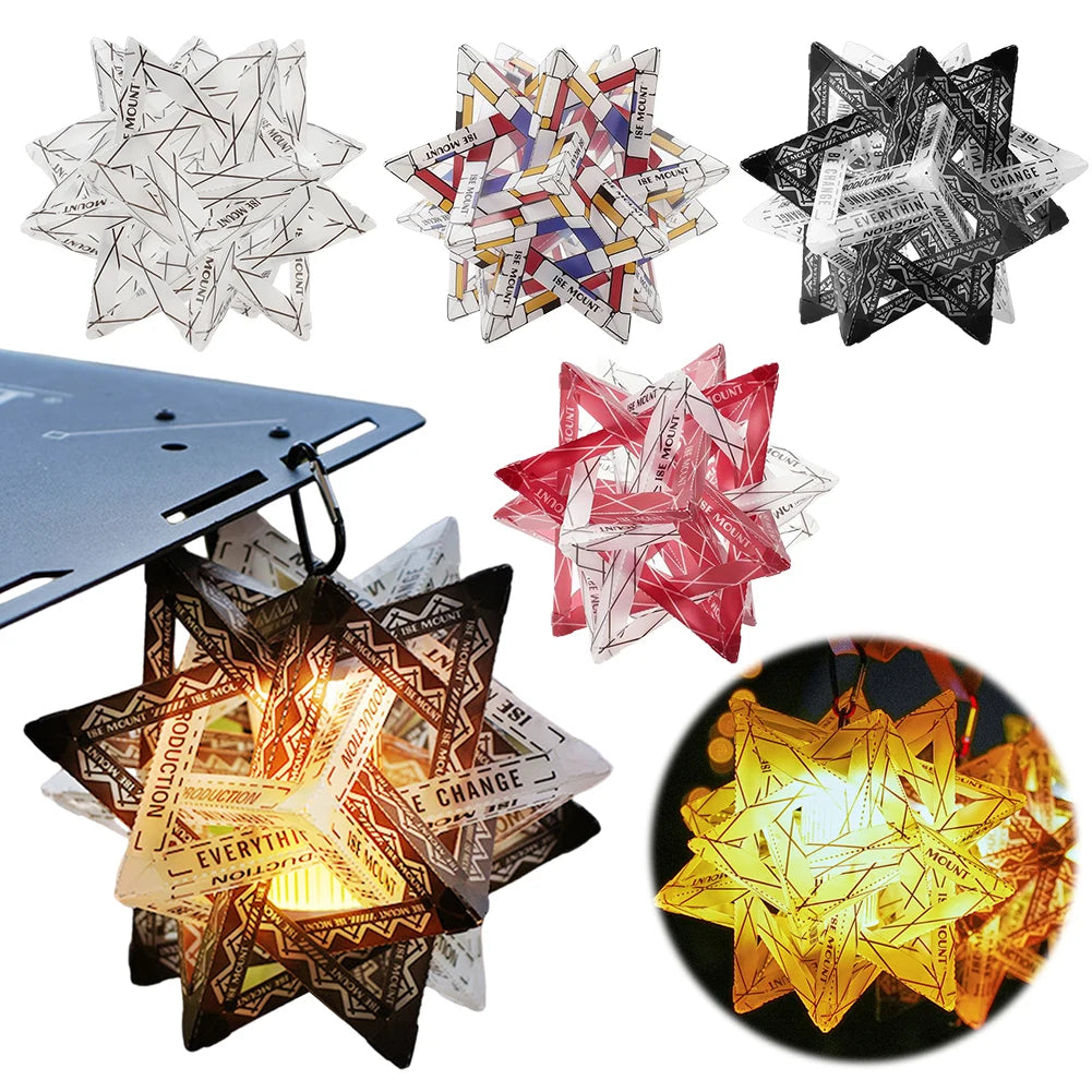 Star Camping Light Shade – Waterproof 3D Outdoor Lantern Camping Lantern Shade Richie's