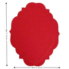 Cotton Linen Embroidered Placemats 45×35cm Anti-Slip Dining Linen Placemats Richie's
