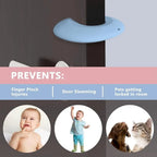 Silicone Door Pinch Guard – Child & Pet Safe Door Stopper Door Pinch Guard Richie's