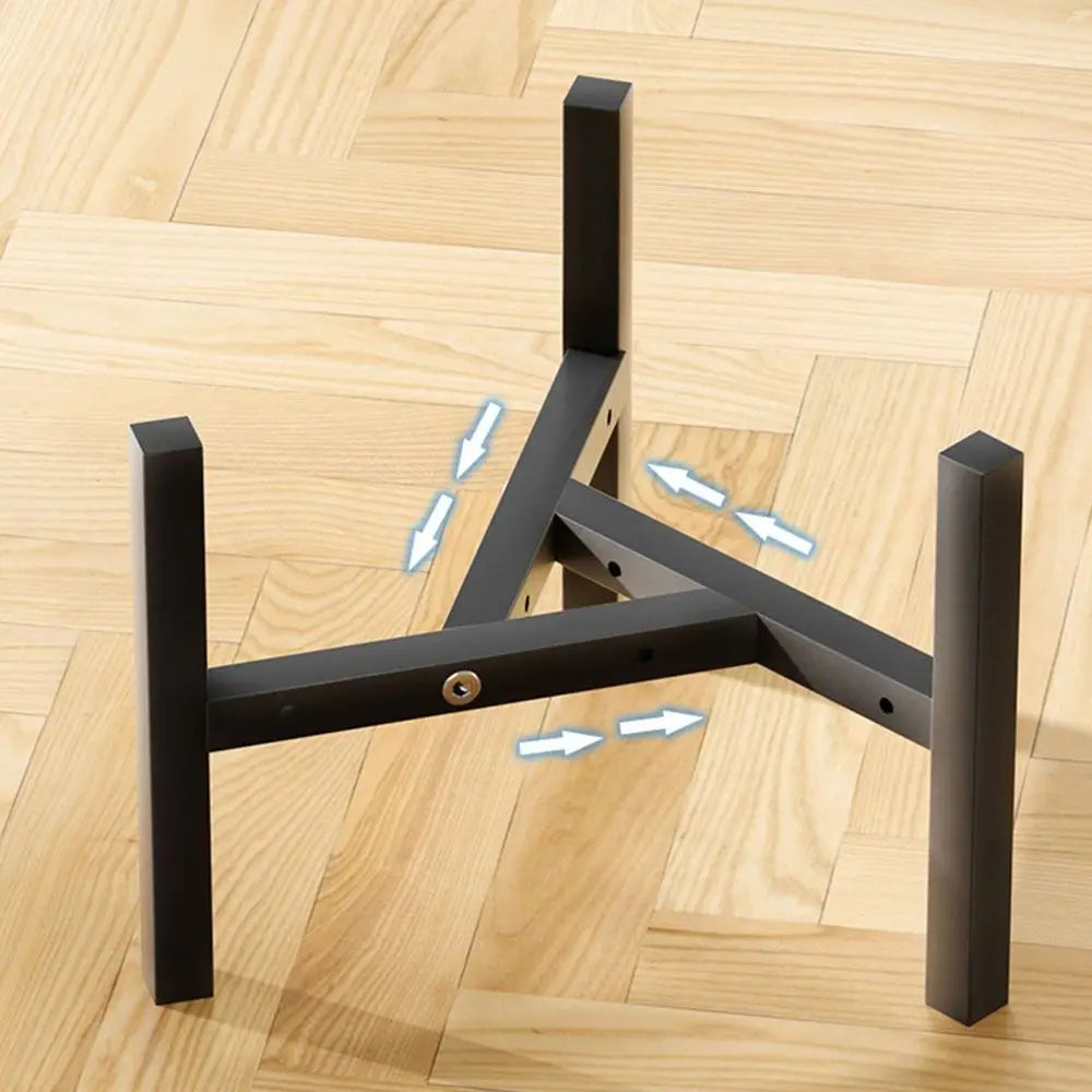 Modern Metal Flower Stand Rack with Casters | Planter Shelf Metal Plant Stand Richie's