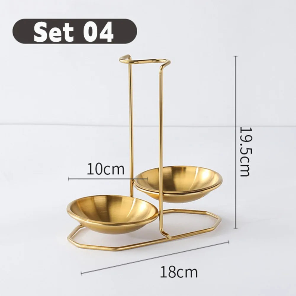 304 Stainless Steel Spoon & Utensil Rack – Single or Double Utensil Rack Richie's Set 04