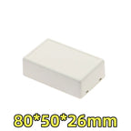 Waterproof ABS Plastic Project Box Electronic Enclosure Case Electronic Enclosure Box Richie's 80x50x26mm-Grey