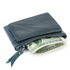 Genuine Leather Women's Card Holder Money Clip Wallet Leather Wallet Richie's