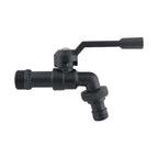 Black Brass Dual Outlet Anti-Freeze Outdoor Garden Faucet 1/2" Outdoor Garden Faucet Richie's DN15 Single effluen