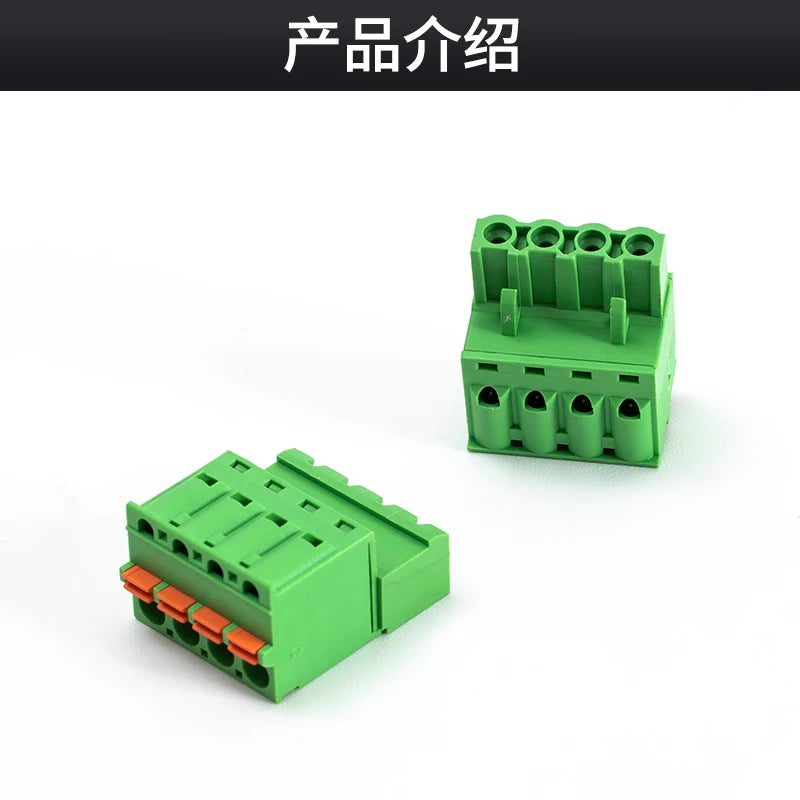 Spring-Press Plug-In Terminal Block 5.08mm 2–24P | 2EDGKD Set Terminal Block Connector Richie's