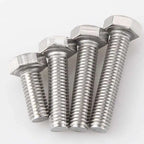 10pcs 304 Stainless Steel Hex Head Cap Screws UNC UNF Machine Screws Hex Head Cap Screws Richie's