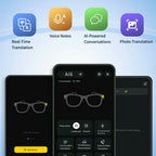 4K AI Smart Glasses – Camera, Translation & Calls | Black Smart Glasses Richie's