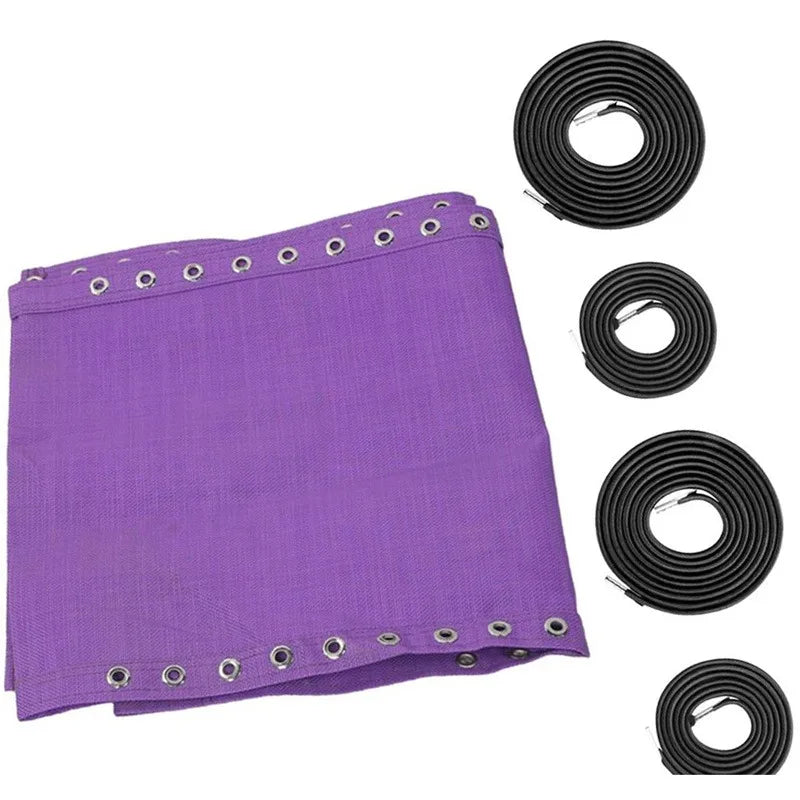 Zero Gravity Chair Replacement Fabric Sling 63x17 Inch Chair Replacement Sling Richie's purple with ropes