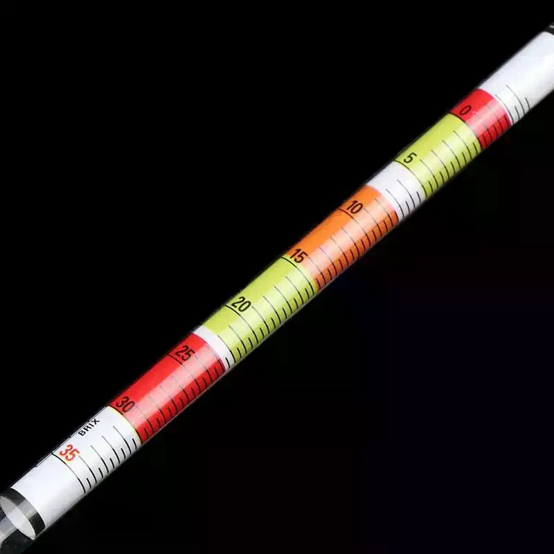 Triple Scale Hydrometer – Gravity, Alcohol & Brix Tester Brewing Hydrometer Richie's