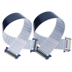 41/51 Pin 4K LVDS LCD FFC Cable 0.5mm Pitch AWM V-by-One FFC LCD Cable Richie's