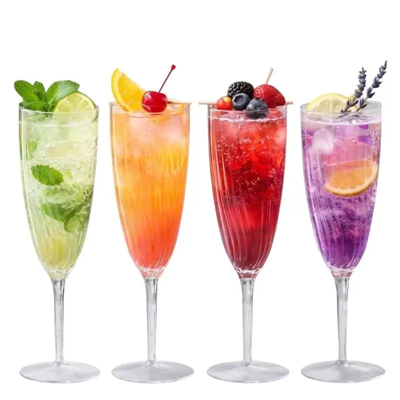 Vintage Unbreakable Plastic Wine Goblets – Reusable Party Cups Plastic Wine Goblets Richie's