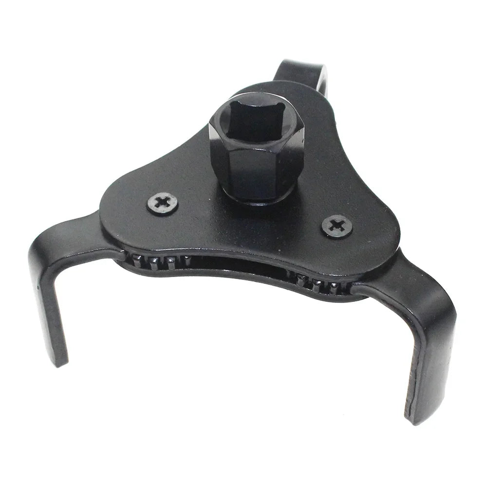 Universal 3-Claw Oil Filter Wrench Removal Tool 62–102mm Oil Filter Wrench Richie's black