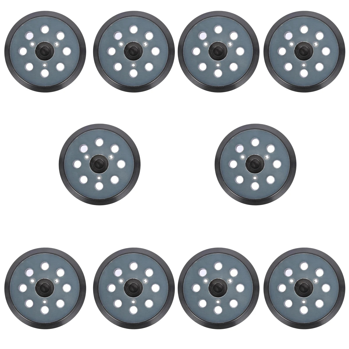 5" Hook & Loop Sanding Backing Pad for Orbital Sanders Sanding Backing Pad Richie's 10PC 3 nails