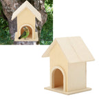 5-Pack Wooden Birdhouses – DIY Bird Feeder Patio Décor Wooden Birdhouse Set Richie's