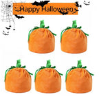 Halloween Pumpkin Candy Bag – Velvet Trick or Treat Gift Bag Halloween Candy Bag Richie's