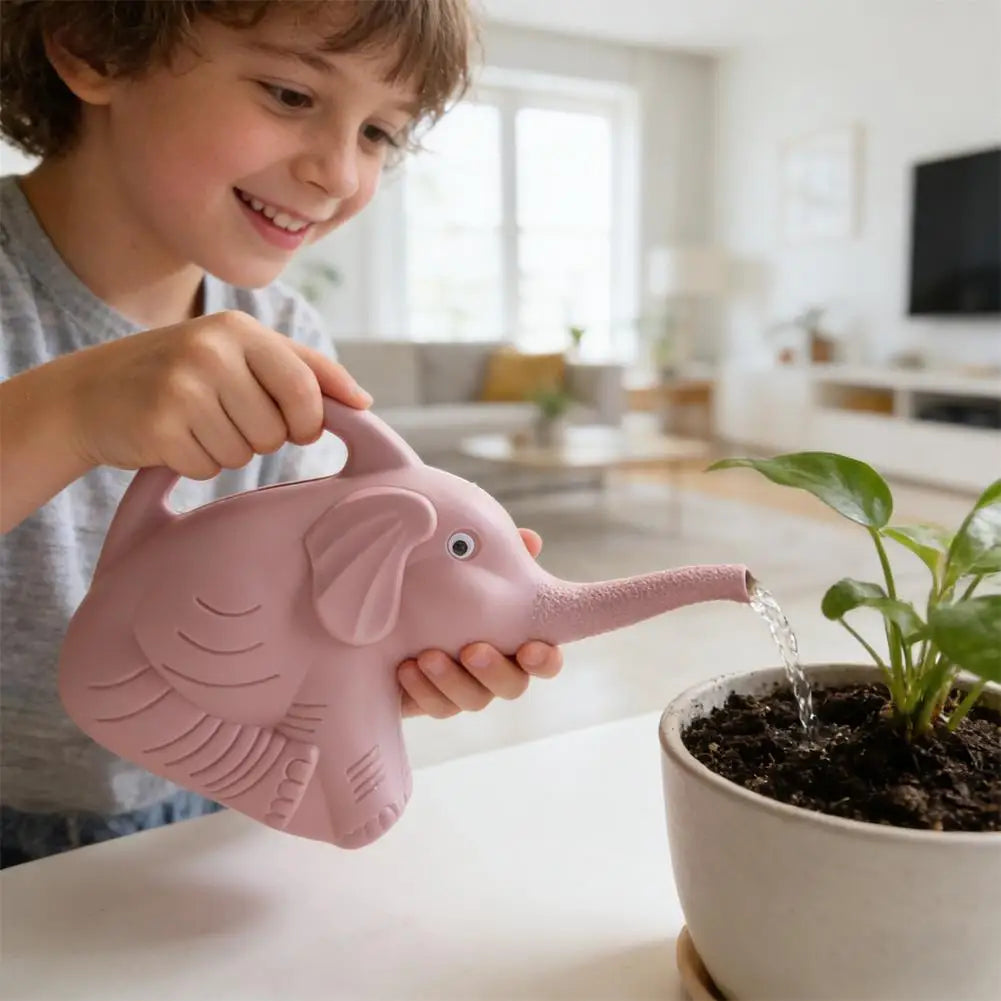 Cute Elephant Watering Can 2L Long Spout – Indoor & Outdoor Watering Can Richie's