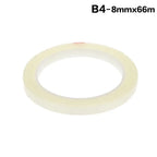 Self-Adhesive Grid Marking Tape 5/8mm 66M – PET Positioning Tape Marking Tape Richie's 8mm Transparent