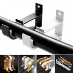 Aluminum Curtain Rod Bracket – Single & Double Hang Curtain Rod Bracket Richie's