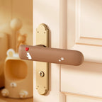 Cute Cat Silicone Door Knob Cover – Wall Protector Sleeve Door Knob Cover Richie's Coffee-Right