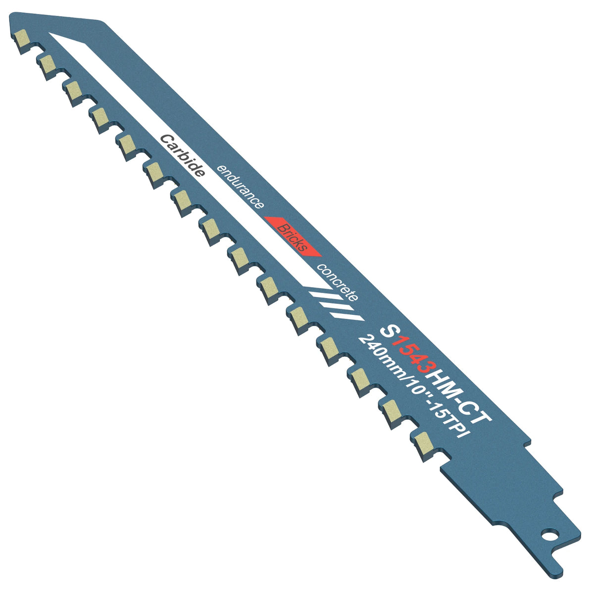 Toorise Reciprocating Saw Blade 10–20" Alloy Steel Masonry Reciprocating Saw Blade Richie's 10inch