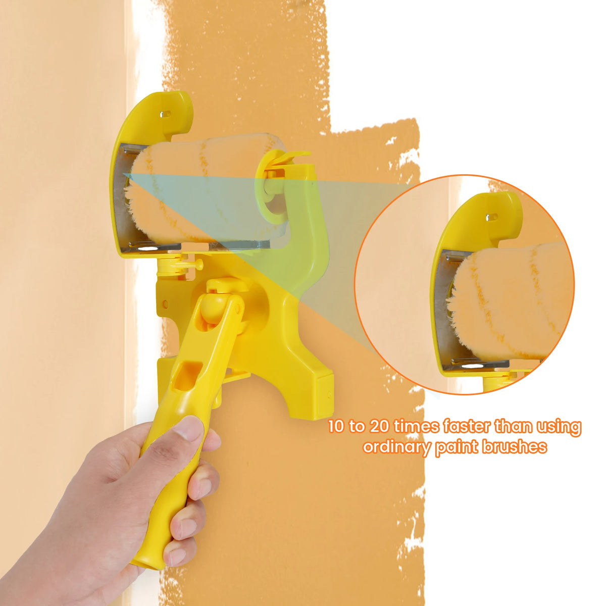 Paint Edger Roller Brush Kit – Wall, Door & Ceiling Painting Paint Edger Roller Kit Richie's