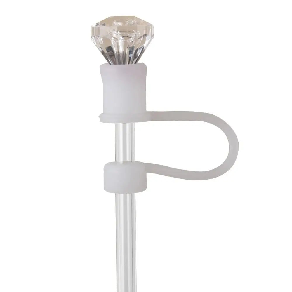 Silicone Straw Plug Diamond Shape Dust Cap | 10 Colors Straw Dust Cap Richie's Color 3