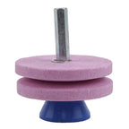 Lawn Mower Blade Sharpener – Universal Drill Grinding Tool Blade Sharpener Tool Richie's 2 layers pink M