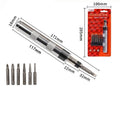 6-in-1 Impact Screwdriver Kit – 1/4" Fastener Remover Tool Impact Screwdriver Kit Richie's Black