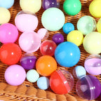 50PCS Refillable Plastic Capsule Balls 28-55MM Party Toy Eggs Capsule Toy Eggs Richie's
