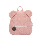 Bear Ear Fleece Backpack for Kids Girls – Cute Plush Daypack Kids Plush Backpack Richie's Pink