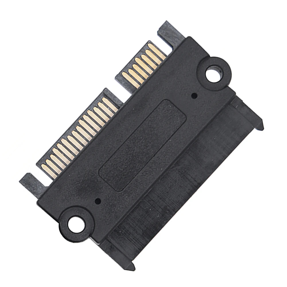 SATA 22-Pin Male to Female Power Data Adapter Converter SATA Cable Adapter Richie's