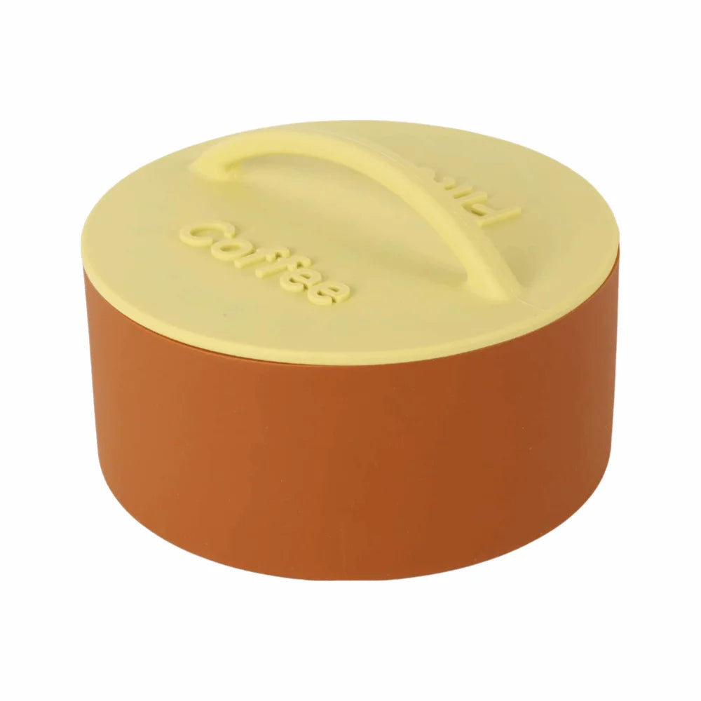 Silicone Coffee Filter Holder with Dustproof Lid | Round Storage Coffee Filter Holder Richie's