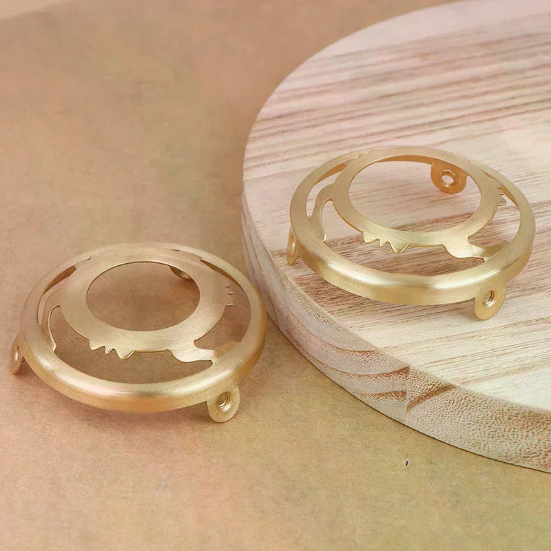 Copper E27 E14 Lampshade Ring Holder | Brass Socket Connector Lamp Socket Accessory Richie's