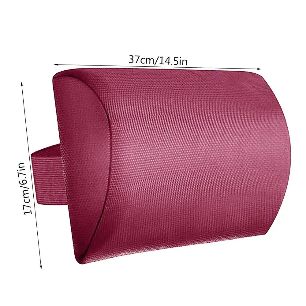 Lounge Chair Neck Pillow Headrest Cushion – Beach & Garden Lounge Chair Pillow Richie's wine Red