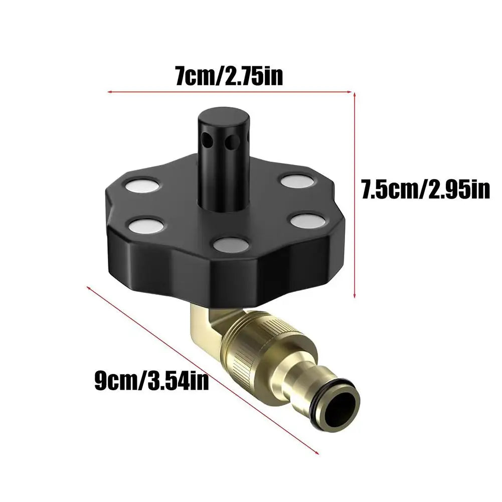 Magnetic Car Chassis Flusher – 6-Port High-Pressure Undercarriage Wash Chassis Cleaning Tool Richie's